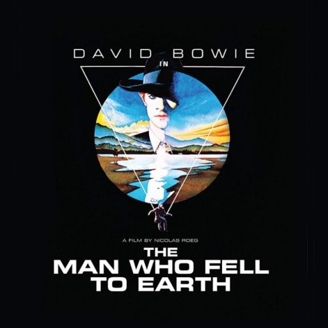 Locandina di L'uomo che cadde sulla terra con David Bowie