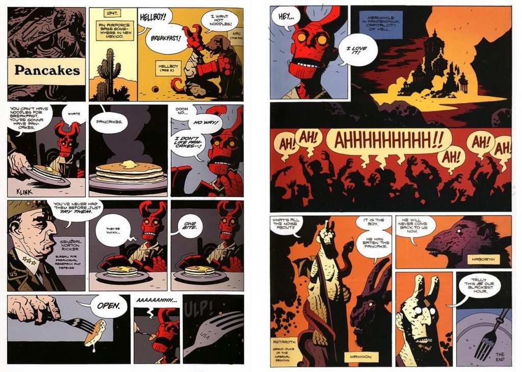Hellboy Pancakes di Mike Mignola