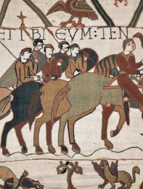 Dettaglio dell'arazzo di Bayeux
