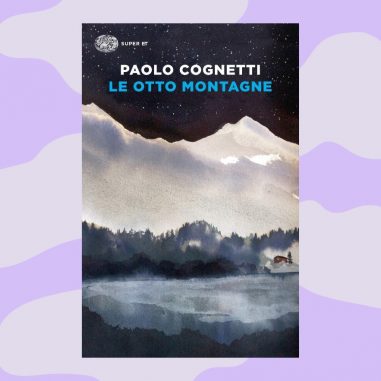 Copertina del romanzo "Le otto montagne" di Paolo Cognetti